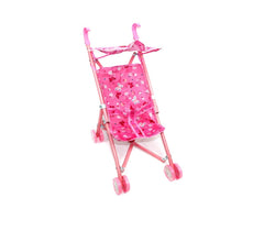 160237  Poussette pour poupée CIGIOKI pliable avec capote 36 x 25 x 53 cm