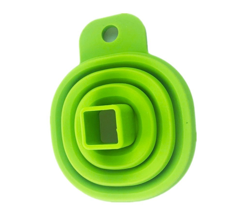 4354 Entonnoir rétractable en silicone gain de place 6 x 5,5 x 1,5 cm