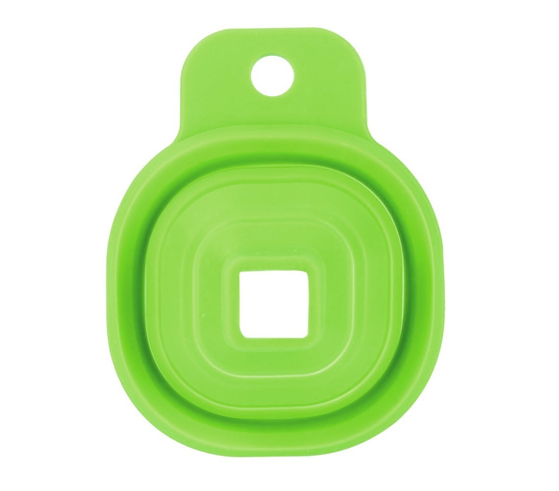 4354 Entonnoir rétractable en silicone gain de place 6 x 5,5 x 1,5 cm