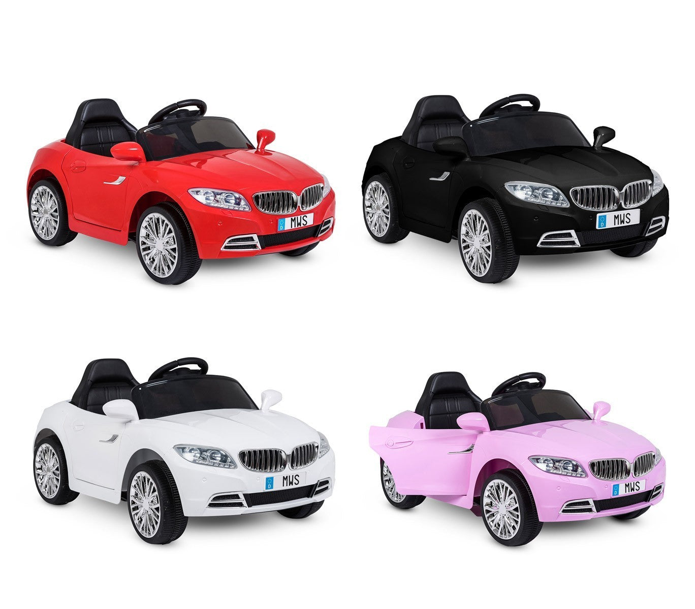 Voiture électrique LT861 pour enfants Crazy portes automatiques et 2 vitesses