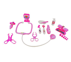 100424 Playset docteur avec 13 accessoires fantastiques jeu éducatif 