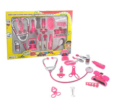 100424 Playset docteur avec 13 accessoires fantastiques jeu éducatif 