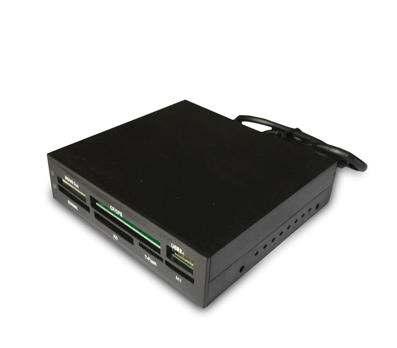 AL56BK Lecteur de carte mémoire universel encastrable 3,5'' 7 en 1 ALPIE 