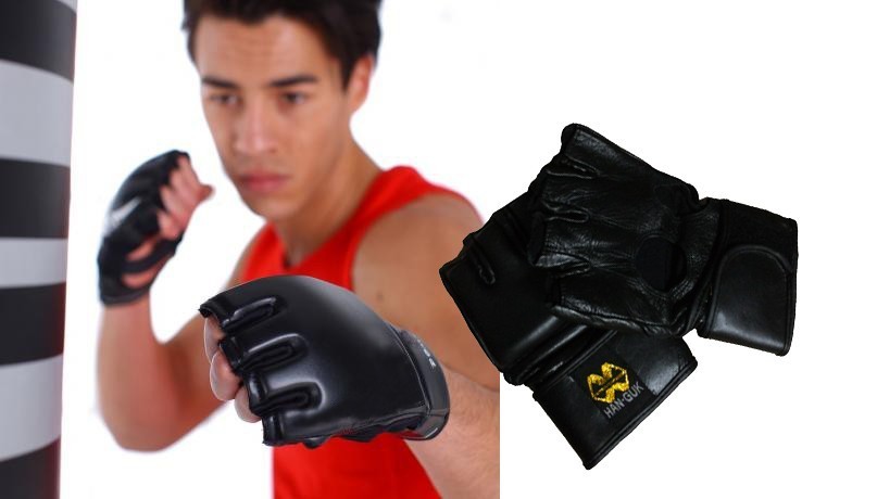 Gants de boxe pour le MMA pour la formation avec sac de boxe arts