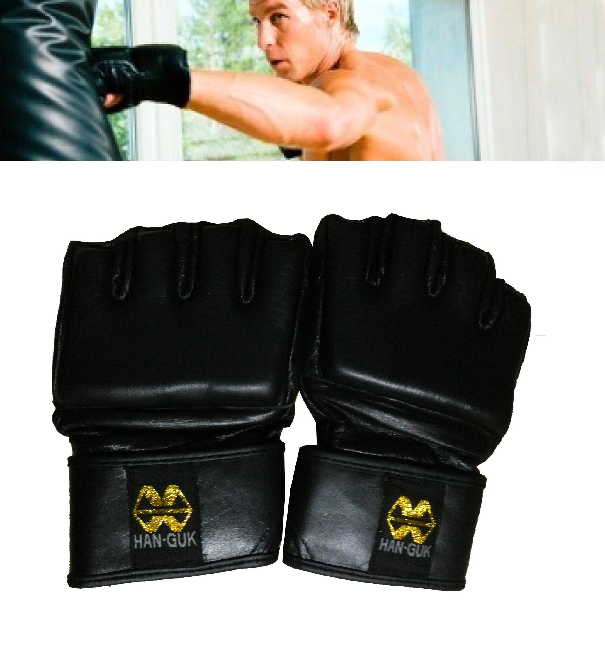 Gants de boxe pour le MMA pour la formation avec sac de boxe arts