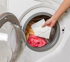 627326 5 Paquets de 12 lingettes anti-décoloration 25 x 11 cm pour lave-linge