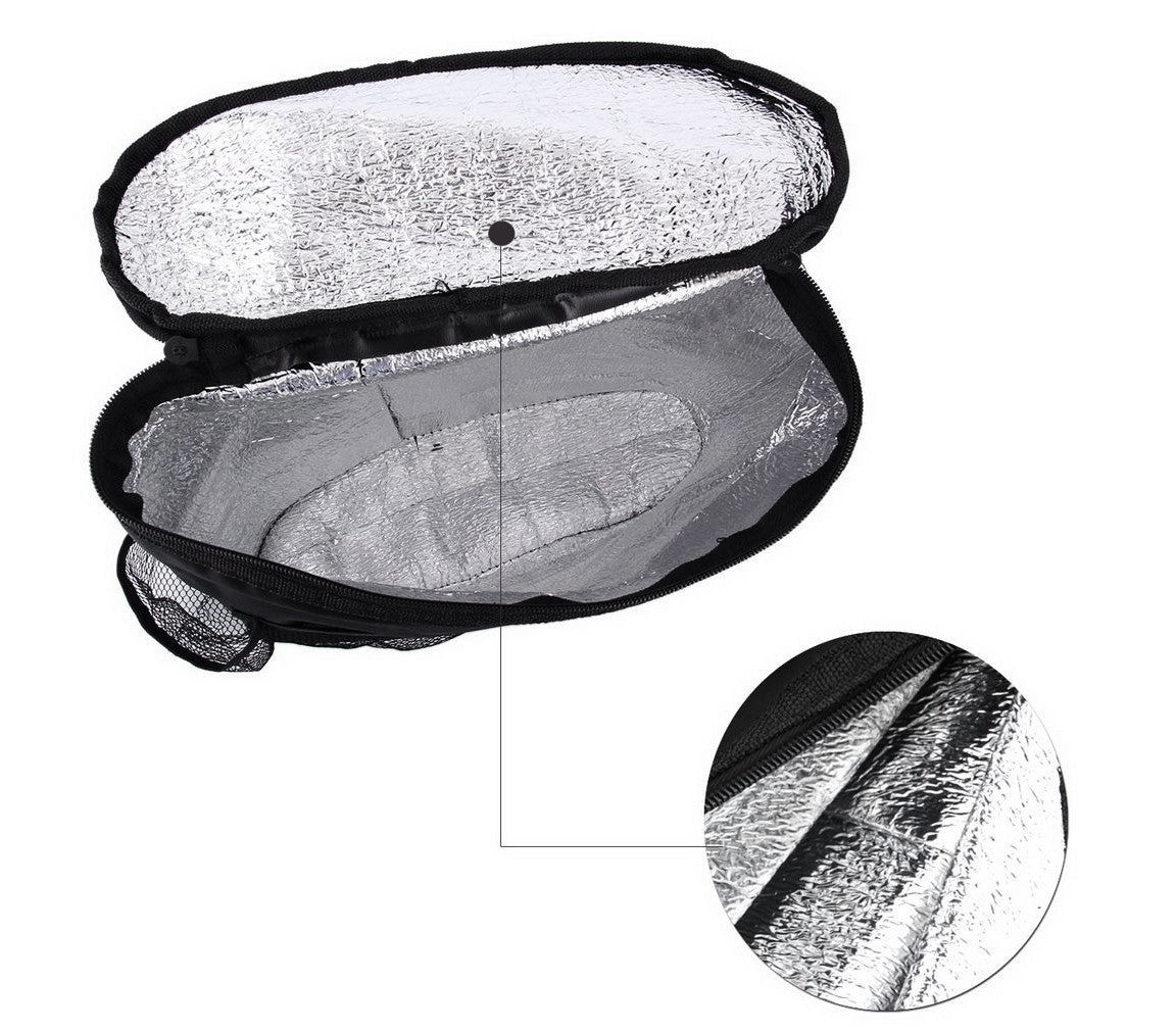 340518 Organisateur polyvalent isotherme multi-poches pour siège arrière voiture