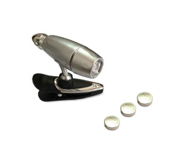 752232 Petite lampe de lecture avec pince confortable et piles incluses