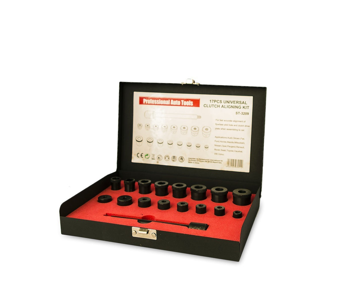 ST-3209 Kit universel d'alignement d'embrayage 17 pcs professionnel Starkemunich