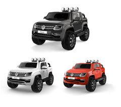 LT877 Voiture électrique enfants VOLKSWAGEN PK AMAROK  siège en cuir modèle 4x4