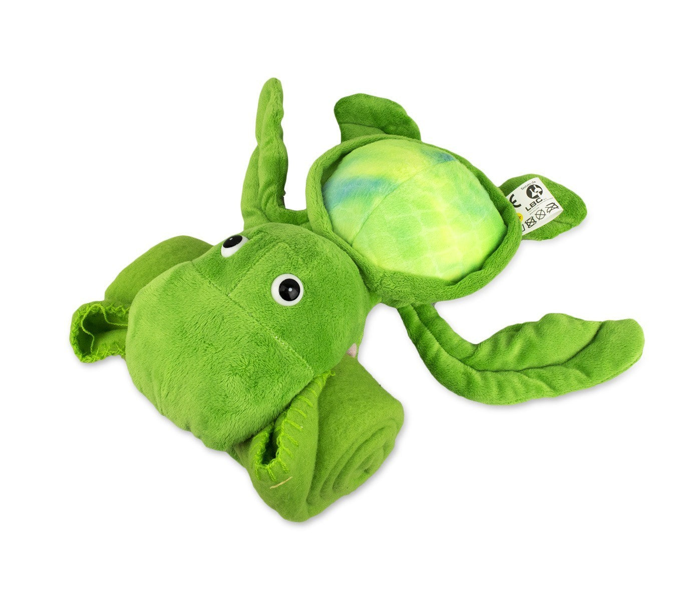 184585 Set de peluche et plaid polaire DOLLYSSIMI animaux aquatiques 100 x 75 cm
