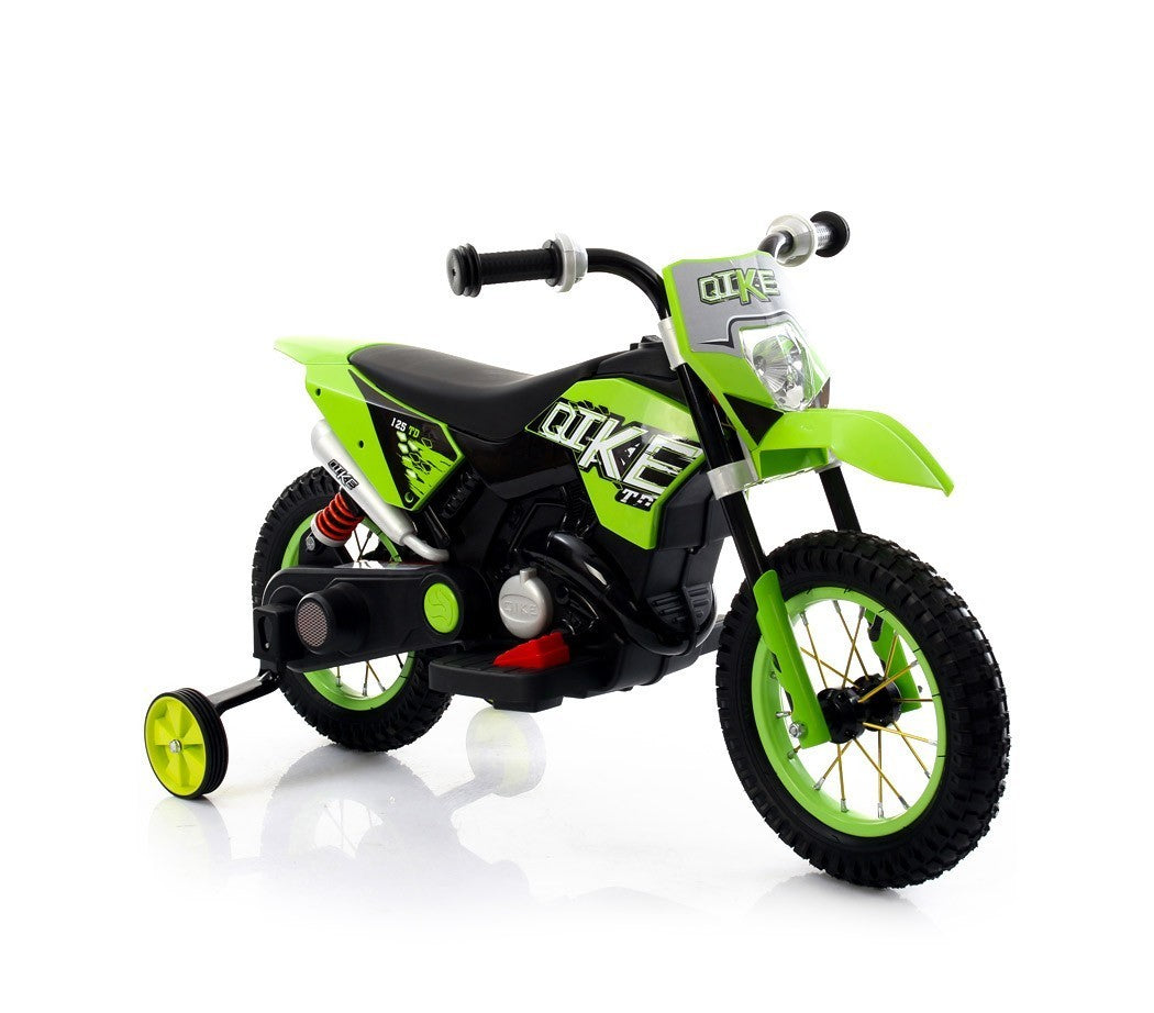 LT876 Moto électrique pour enfant MOTO CROSS BABY avec roues stabilisatrices