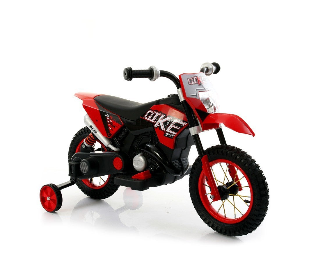 LT876 Moto électrique pour enfant MOTO CROSS BABY avec roues stabilisatrices