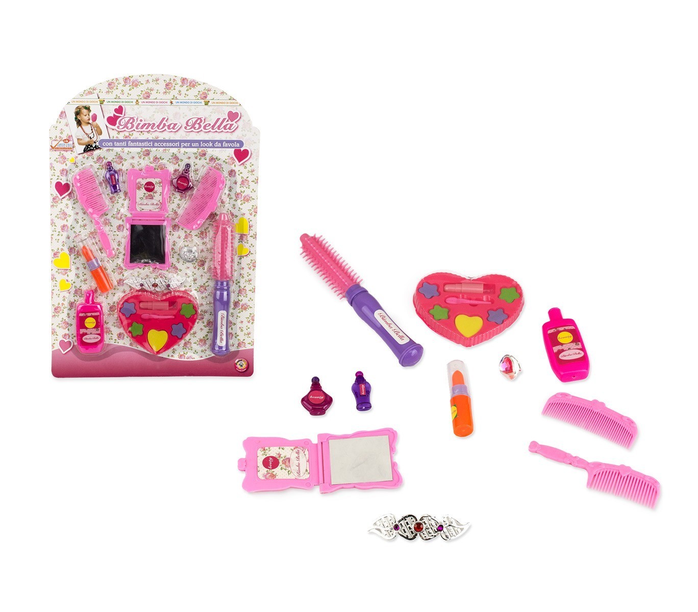 104559 Set beauté pour enfant BIMBA BELLA  des accessoires salon de beauté  