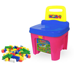 Coffre coloré en forme de chaise - Briques empilables - Lego - 114237