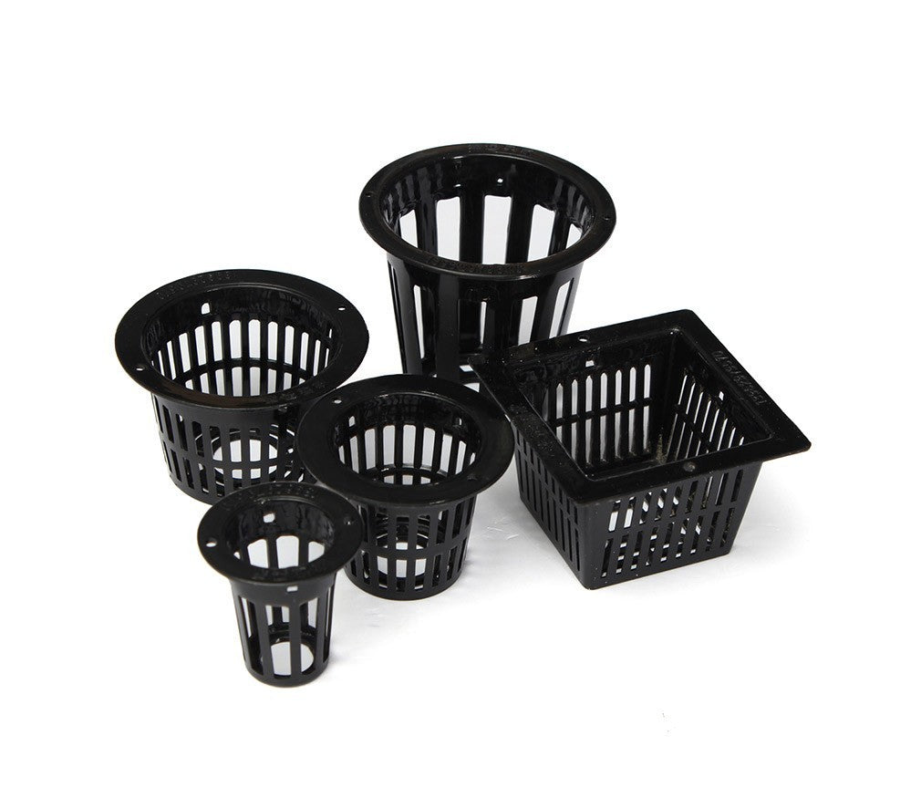 4481 Set de 10 paniers hydroponiques différentes tailles et formes