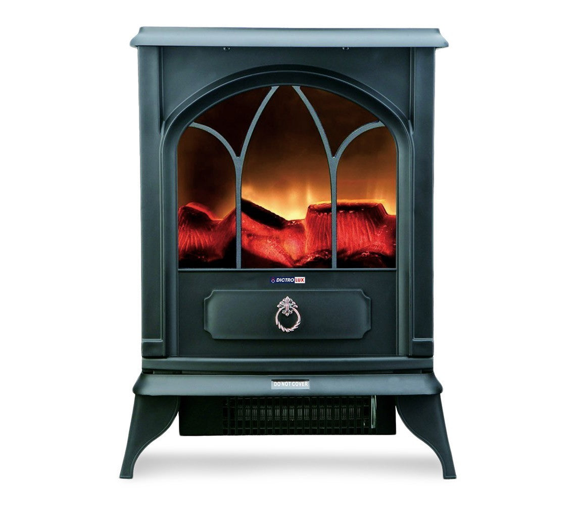 585300 Chauffage électrique DICTROLUX avec effet flamme 900-1800 Watt