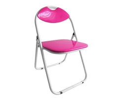 Chaise pliante GT VestiAMO CASA dossier et assise rembourrés finition brillante