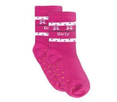N523 Lot de 6 paires chaussettes antidérapantes fille SHALLY taille unique 32/36