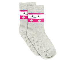 N523 Lot de 6 paires chaussettes antidérapantes fille SHALLY taille unique 27/31