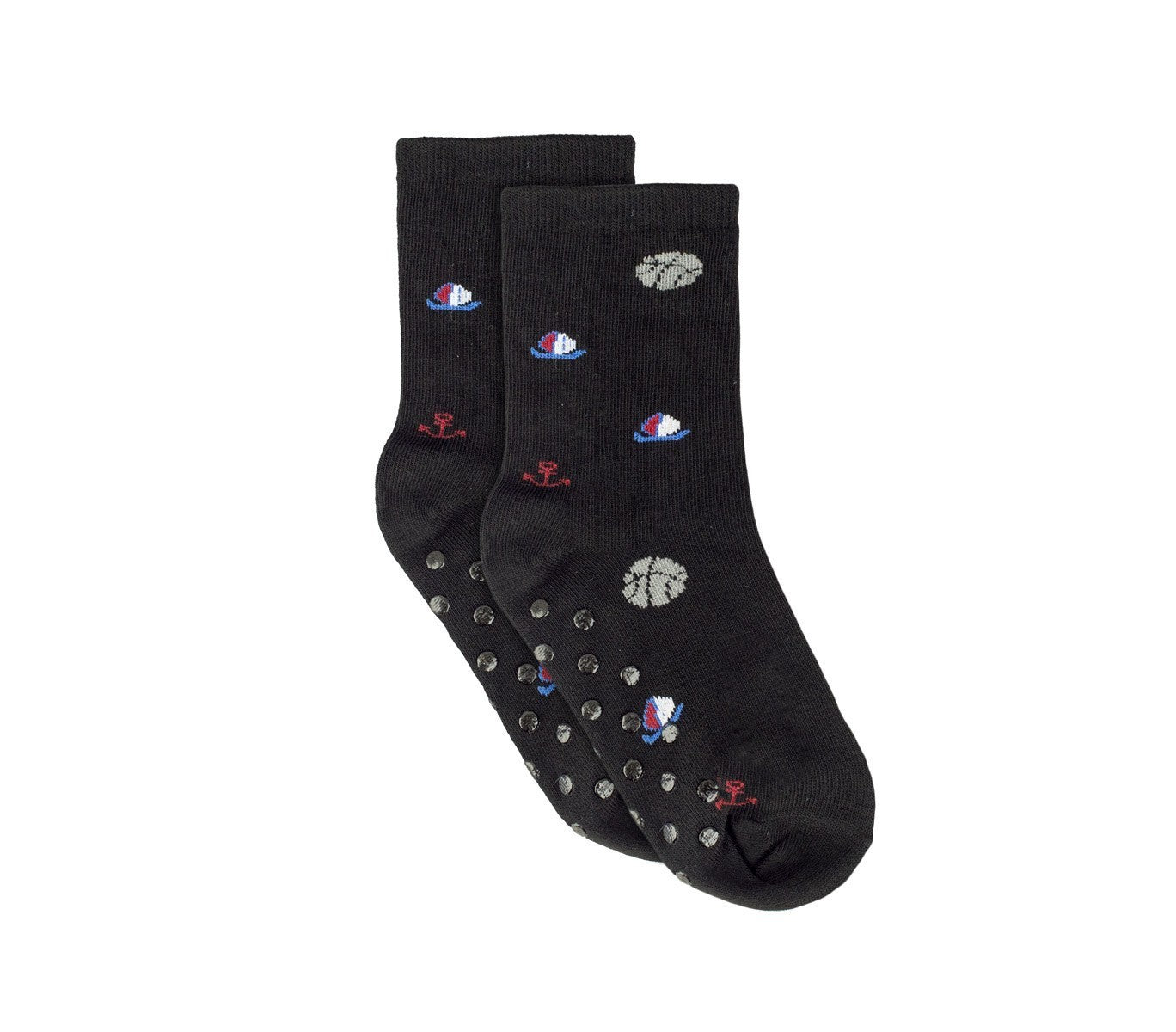 N623 Lot 6 paires chaussettes antidérapantes garçon BABY BOY taille unique 27/31
