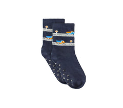 N623 Lot 6 paires chaussettes antidérapantes garçon BABY BOY taille unique 31/36