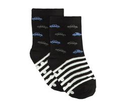 N608 Lot 6 paires chaussettes antidérapantes bébé MOVE BOY tailles 0 à 24 mois