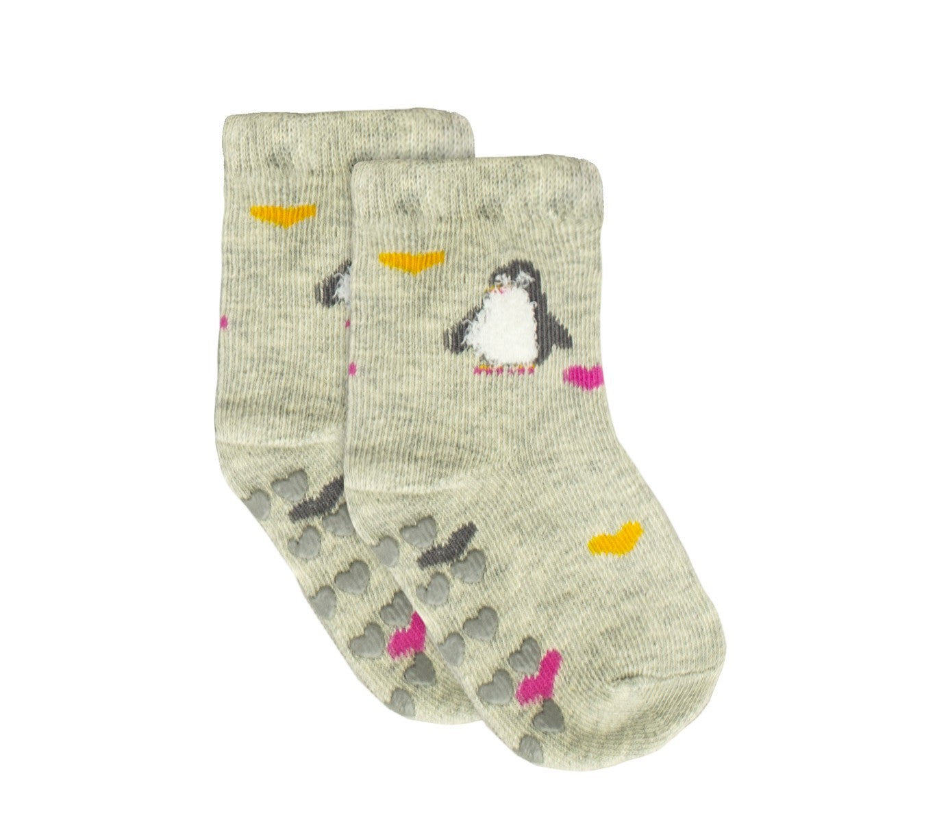 N608 Lot 6 paires chaussettes antidérapantes bébé MOVE GIRL tailles 0 à 24 mois