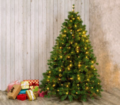 561322 Rideau lumineux Noël 270 led lumière chaude pour sapin jusqu’à 210 cm