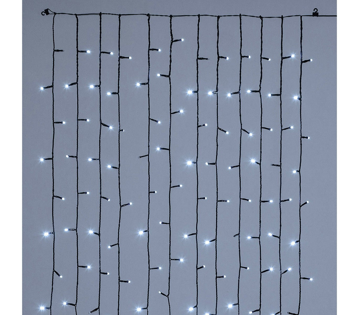 561320 Rideau lumineux Noël 270 led lumière froide pour sapin jusqu’à 210 cm