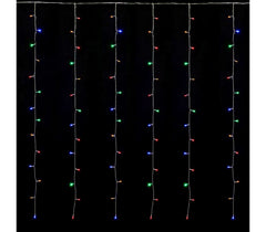 561326 Rideau lumineux Noël 270 led lumière multicolore pour sapin de 210 cm