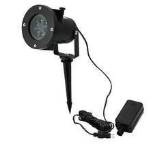 560896 Projecteur laser LED lumineux effet FLOCONS d'extérieur résistant à l'eau