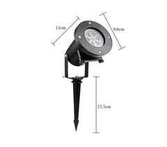 560896 Projecteur laser LED lumineux effet FLOCONS d'extérieur résistant à l'eau