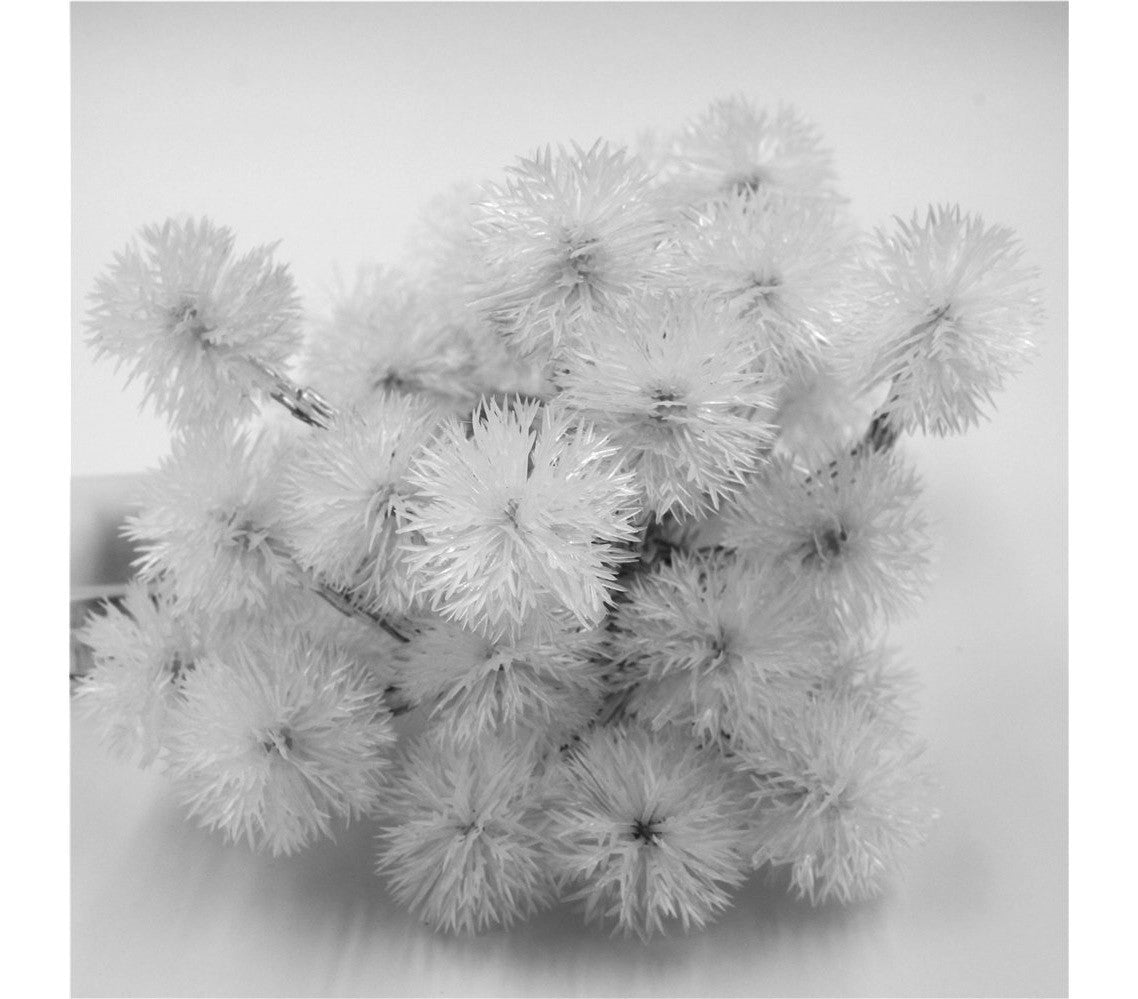 561042C Guirlande lumineuse intérieur de Noël 20 LED forme flocon neige à pile