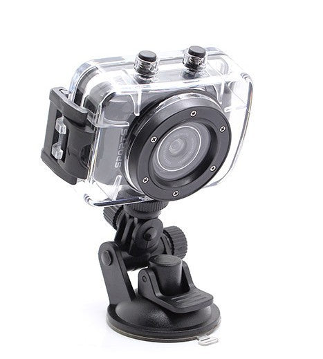 mini caméra imperméable HD 2.0 pouces LCD écran tactile + accessoires de sports