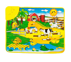 102194 Tapis musical jeu interactif pour enfant avec mélodies et sons 58 x 48 cm
