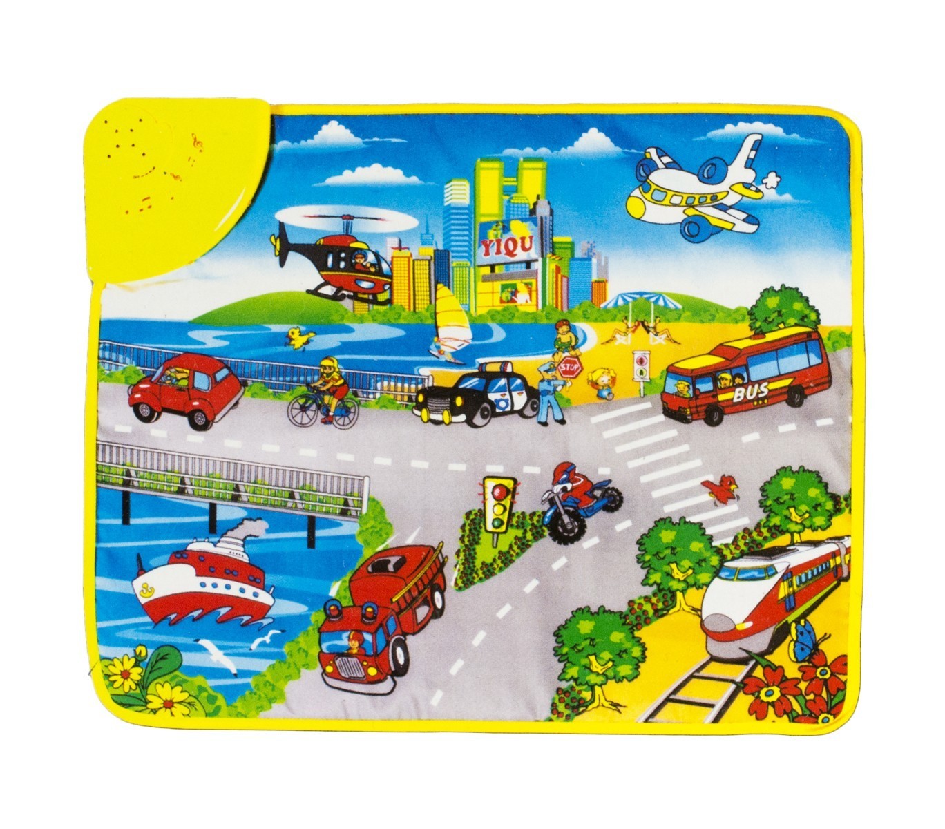 102194 Tapis musical jeu interactif pour enfant avec mélodies et sons 58 x 48 cm