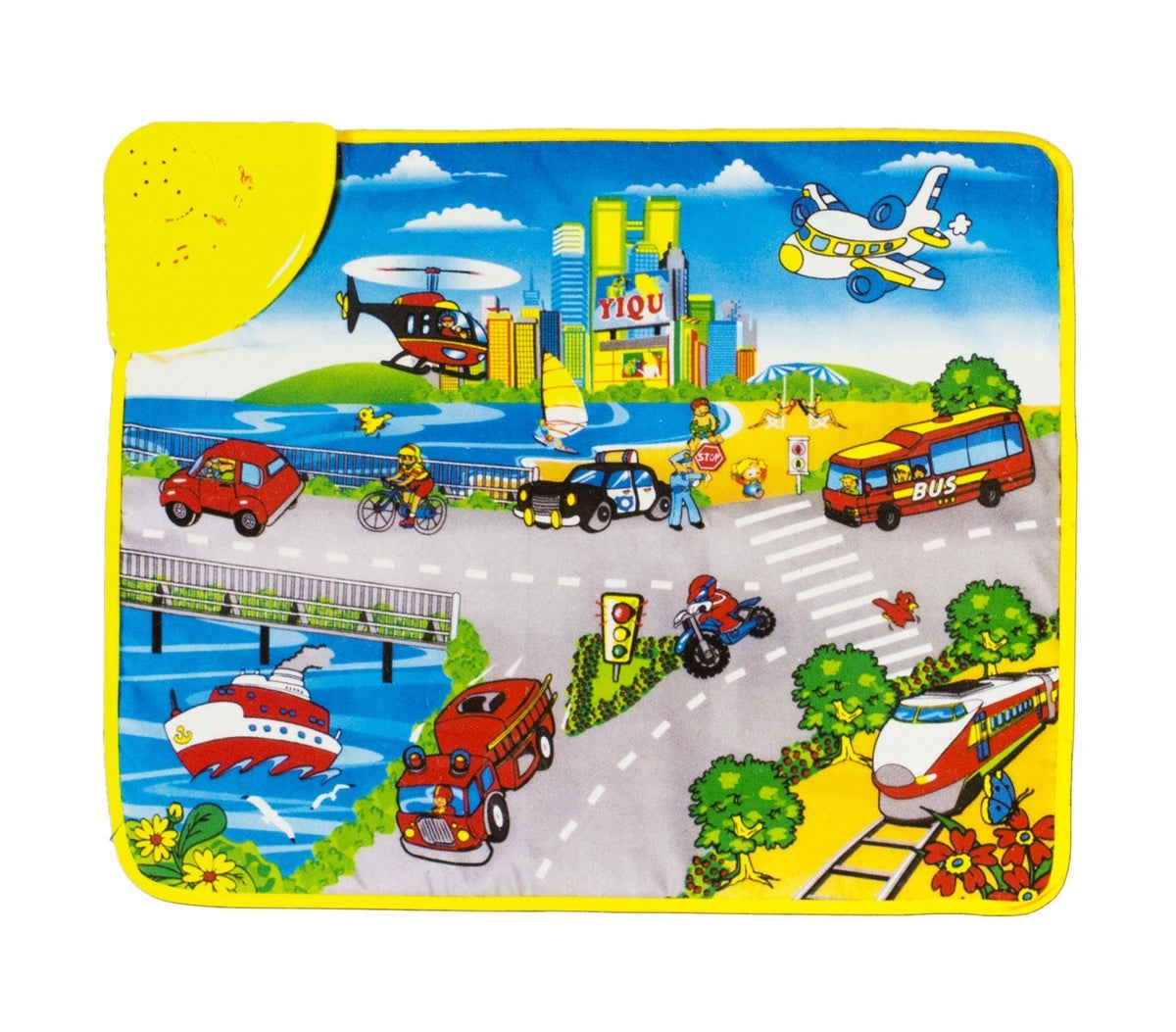 102194 Tapis musical jeu interactif pour enfant avec mélodies et sons 58 x 48 cm