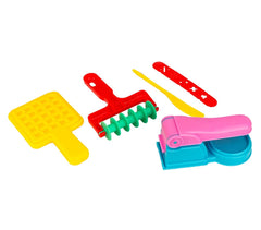 100485 Table atelier pâte à modeler DECORA KID plusieurs accessoires et moules