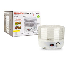 814007 Déshydrateur fruits légumes herbes Pentagon DICTROLUX 5 plateaux 250W