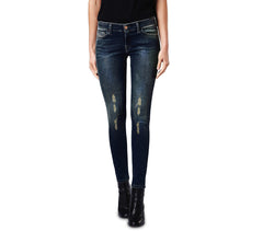 81128 Jean taille haute pour femme modèle Kendra slim fit tailles du XS au XL