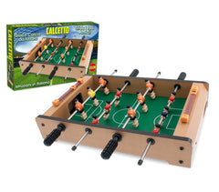634430 Mini baby-foot de table avec 12 joueurs 4 barres 36 x 22 x 7 cm