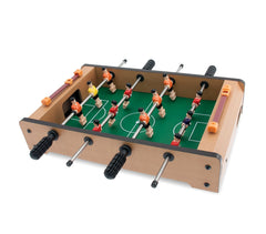 634430 Mini baby-foot de table avec 12 joueurs 4 barres 36 x 22 x 7 cm