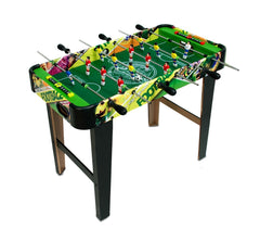 637721 Baby-foot en bois CHAMPIONS FOOTBALL avec 14 joueurs 80 x 42,5 x 63 cm