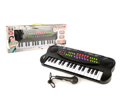 101045 Clavier électronique jouet avec microphone 32 touches et bases rythmiques