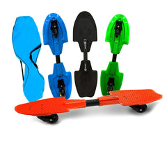 515579 Waveboard fluo roulements ABEC 7 avec roues à LED lumineuses