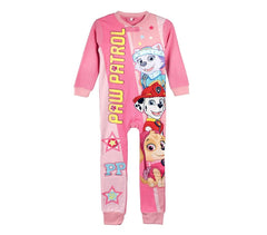 22-1727 Combinaison pyjama pour enfant imprimé PAW PATROL en polaire 3 à 6 ans