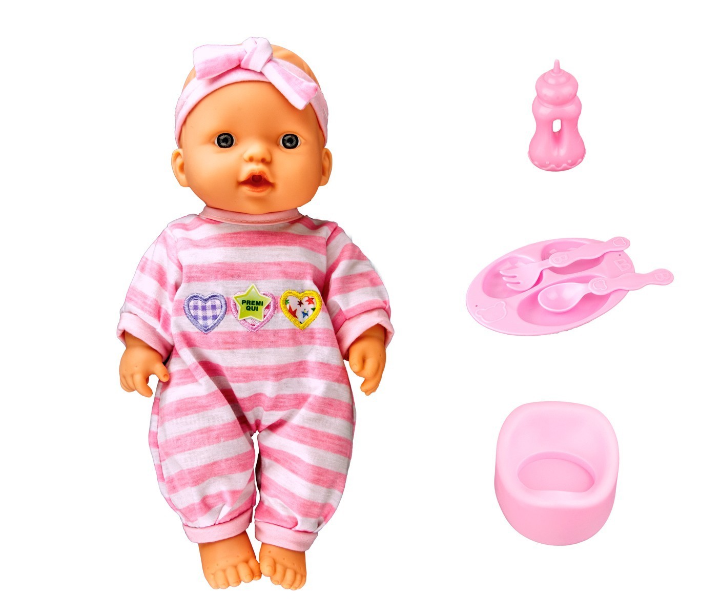 103525 Poupon TRY-ME DOLCE AMORE COCCOLE 12 sons avec nombreux accessoires