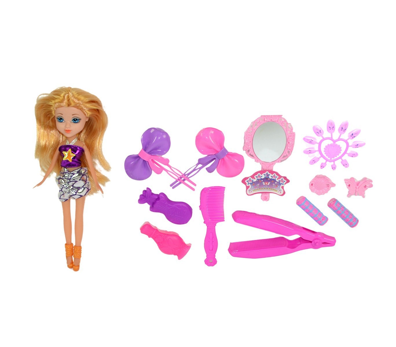 250594 Poupée MISS MY LOVE CIGIOKI avec accessoires pour les ongles et cheveux