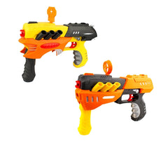 281567 Pistolet en plastique AIR SPORT GUN avec cible et des balles souples 